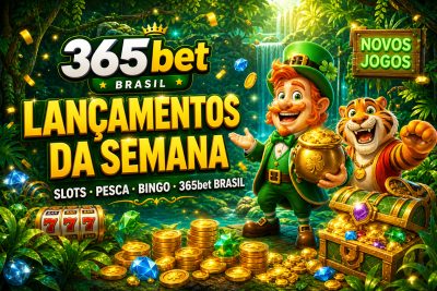 Lançamentos da semana no bet365 Brasil